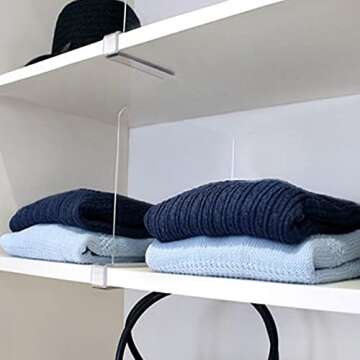 HBlife 4 Pack Clear Vinyl Record Storage Holder