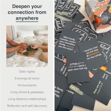 Love Lingual Couples Card Game for Deepening Intimacy