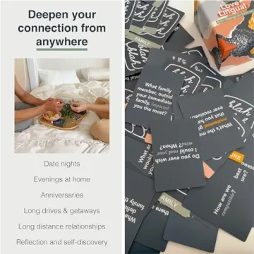 Love Lingual Couples Card Game for Deepening Intimacy
