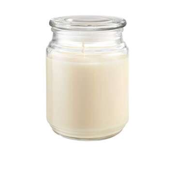 Candle-lite Scented Candles, Creamy Vanilla Swirl Fragrance, One 18 oz. Single-Wick Aromatherapy Can...