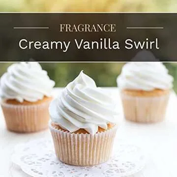 Candle-lite Aromatherapy Candle - Creamy Vanilla, 110 Hour Burn