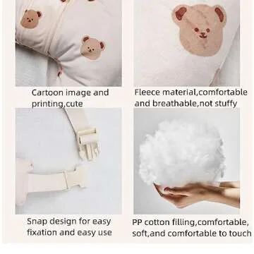 Travel Pillows for Kids Car Pillow Adults and Children H-Shaped Pillow Travel Pillow for Support The Body and Head