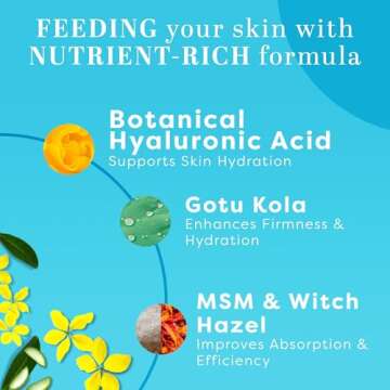 TruSkin Hyaluronic Acid Serum for Face + 7 Ultra Hydrating Ingredients – Best Face Serum for Moisturizing, Plumping Skin & Smoothing the Look of Fine Lines, 1 fl oz