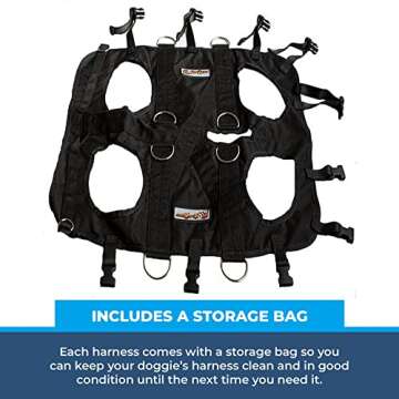 Rock-N-Rescue SAR Dog Harness - Durable & Safe for All Dogs
