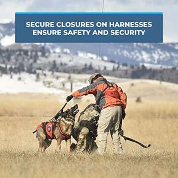Rock-N-Rescue SAR Dog Harness - Durable & Safe for All Dogs