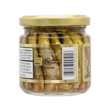 MW Polar Smoked Brisling Sardines in Olive Oil, 6.52 oz