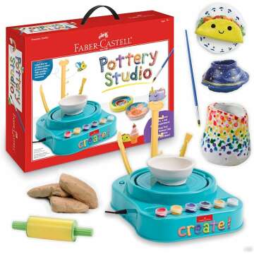 Faber Castell Kids Pottery Wheel Set