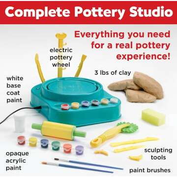 Faber Castell Kids Pottery Wheel Set