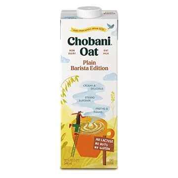 Chobani Oat Barista Edition: Dairy-Free Milk for Coffee Lovers