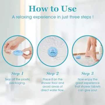 PeaceNBliss Shower Steamers, Mothers Day Presents for Mom, 6 Pack Bath Bombs, Shower Tablets for Halloween, Christmas, Birthday Presents for Men and Women Who Have Everything(6 Scents)