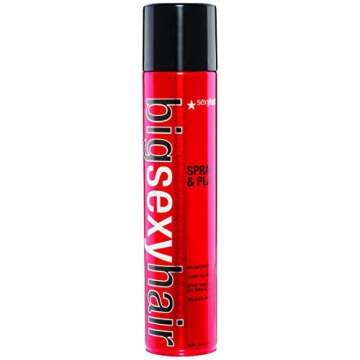 SexyHair Big Spray & Play Hairspray with Humidity Resistance