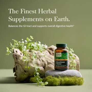 Gaia Herbs Microbiome Cleanse - with Black Walnut, Sweet Wormwood, Oregano & Peppermint - Helps Balance The GI Tract While Supporting Digestive Health - 60 Vegan Liquid Phyto-Capsules (30-Day Supply)
