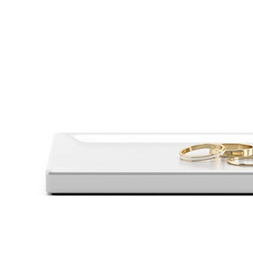 Umbra Trigem 3-Tier Jewelry Organizer Brass/White