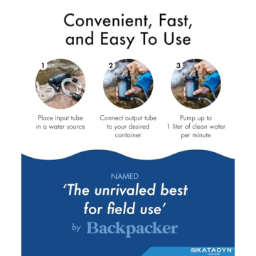 Katadyn Hiker Pro Water Filter - Light & Reliable