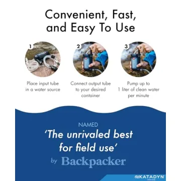 Katadyn Hiker Pro Water Filter - Light & Reliable