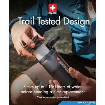 Katadyn Hiker Pro Water Filter - Light & Reliable
