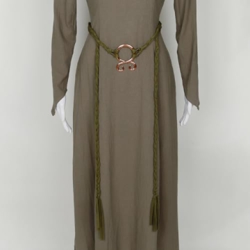 L'VOW Long Rope Ring Knotted Belt for Viking & Costume