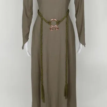 L'VOW Long Rope Ring Knotted Belt for Viking & Costume