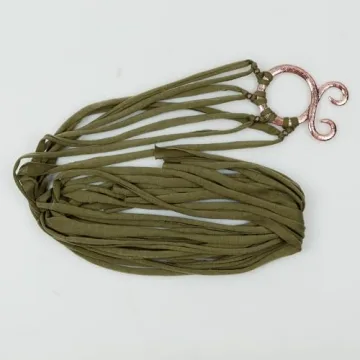 L'VOW Long Rope Ring Knotted Belt for Viking & Costume