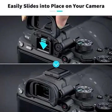 JJC Camera Eyecup for Sony A7 Series - Silicone Replacement