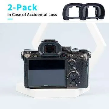 JJC Camera Eyecup for Sony A7 Series - Silicone Replacement