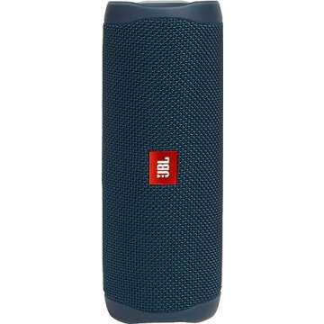 JBL FLIP 5 - Waterproof Portable Bluetooth Speaker Made from 100% Recycled Plastic - Blue (Renewed)
