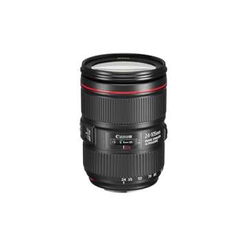 Canon EF 24–105mm f/4L is II USM Lens, Black - 1380C002