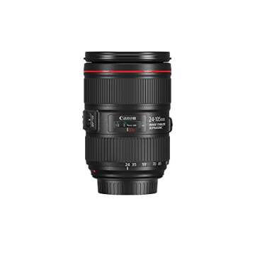 Canon EF 24–105mm f/4L is II USM Lens, Black - 1380C002