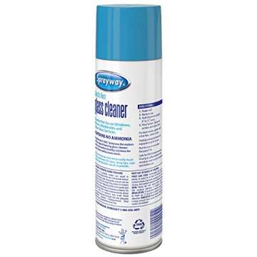 Sprayway Glass Cleaner Spray - Streak Free Shine in Foam