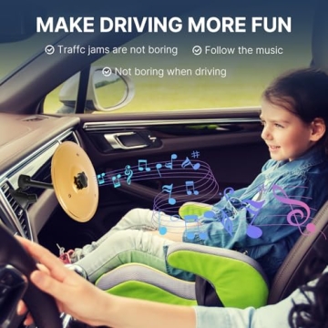 Car Cymbal Air Vent - Mini Cymbal for Music Lovers in All Vehicles