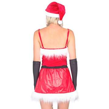 Mean Girls Jingle Bell Santa Costume for Halloween Fun