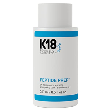 K18 PEPTIDE PREP™ Smoothing Color-Safe Shampoo, pH-Optimized, For Gentle Yet Effective Cleansing, 8.5 Fl Oz