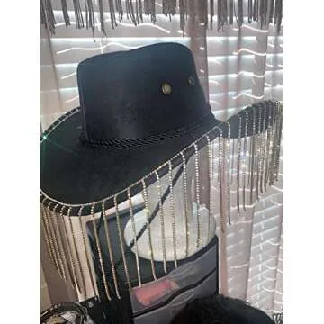 Honbay 11 Yards Gold Rhinestone Trim for Crafting