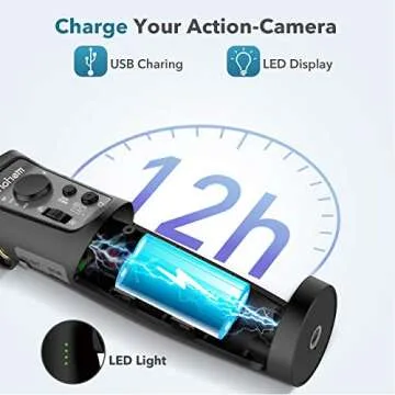 Handheld 3-Axis Gimbal Stabilizer for GoPro 8