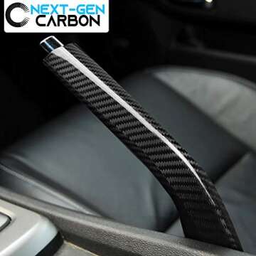 Next-Gen Camaro Carbon Fiber Emergency Brake Handle