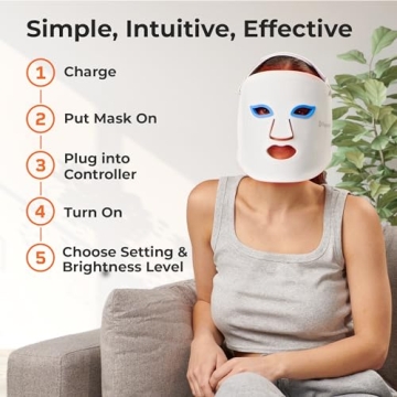 LifePro Red Light Therapy Face Mask for Youthful Skin