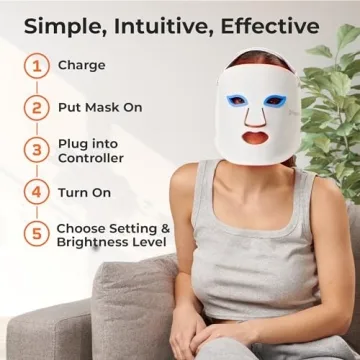 LifePro Red Light Therapy Face Mask for Youthful Skin