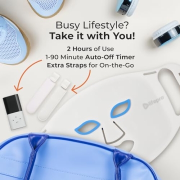 LifePro Red Light Therapy Face Mask for Youthful Skin