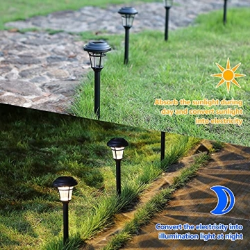 MAGGIFT Solar Pathway Lights: Illuminating Your Garden Elegantly