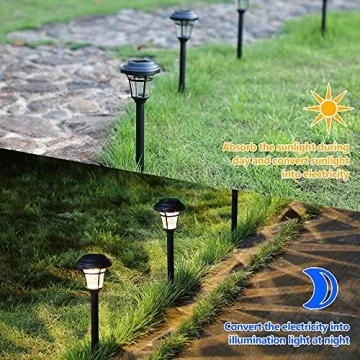MAGGIFT Solar Pathway Lights: Illuminating Your Garden Elegantly