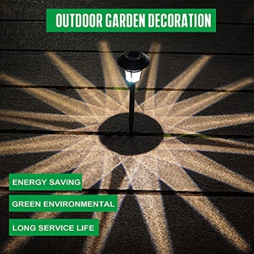 MAGGIFT Solar Pathway Lights: Illuminating Your Garden Elegantly