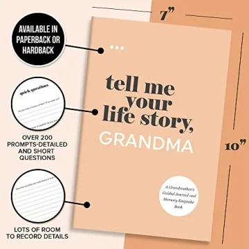 Grandma's Guided Memory Journal Life Story Keepsake