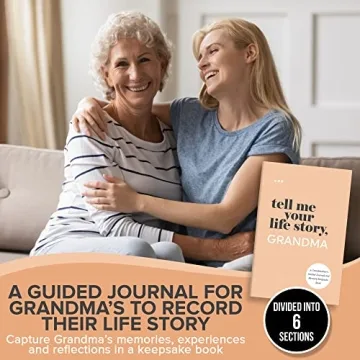 Grandma's Guided Memory Journal Life Story Keepsake