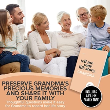 Grandma's Guided Memory Journal Life Story Keepsake