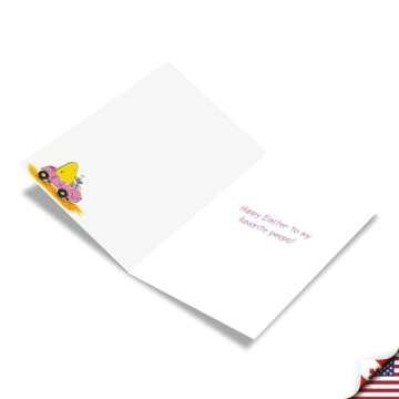 Easter Funny Card with Envelope - NobleWorks Peep Peeps