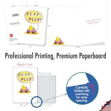 Easter Funny Card with Envelope - NobleWorks Peep Peeps