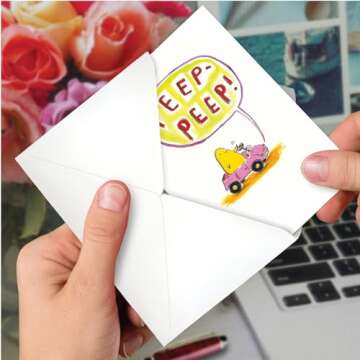 Easter Funny Card with Envelope - NobleWorks Peep Peeps