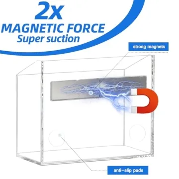 Simetufy Magnetic Marker Holder Strong Non-slip Transparent