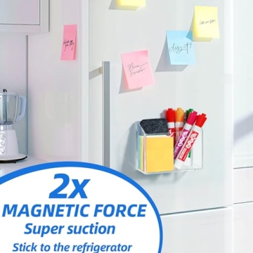 Simetufy Magnetic Marker Holder Strong Non-slip Transparent