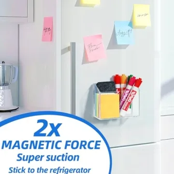 Simetufy Magnetic Marker Holder Strong Non-slip Transparent